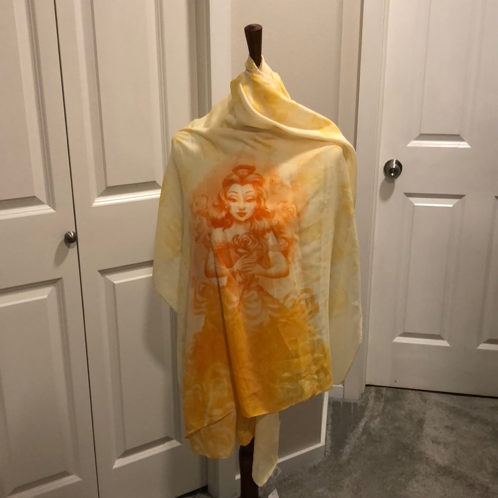 NWT - DisneyParks - Belle, Beauty & The Beast Scarf